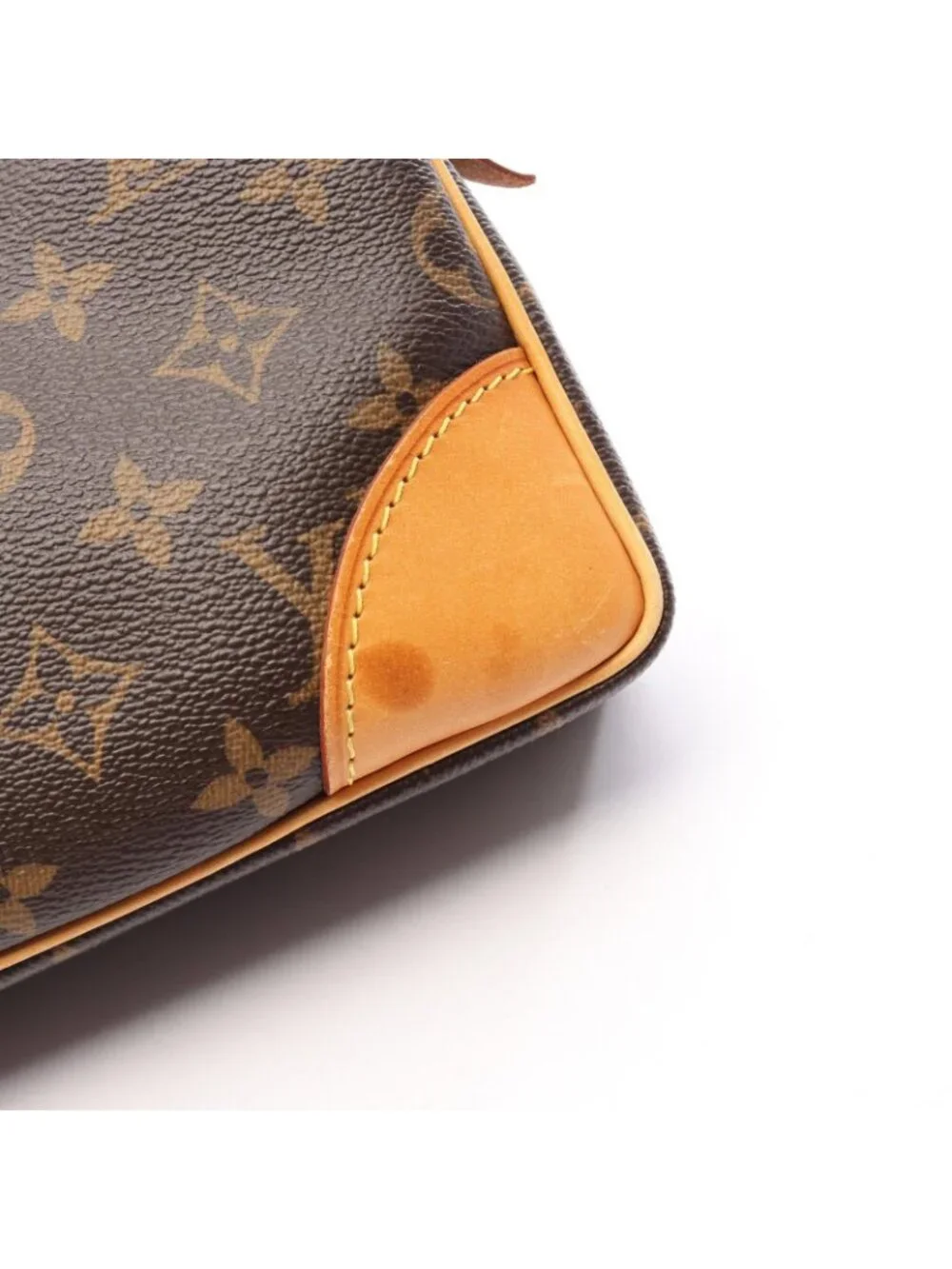 Louis Vuitton Briefcase Porte Documents Voyage Canvas Leather